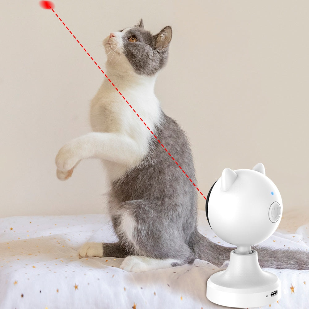 Smart USB rechargeable laser cat teaser toy - image 8