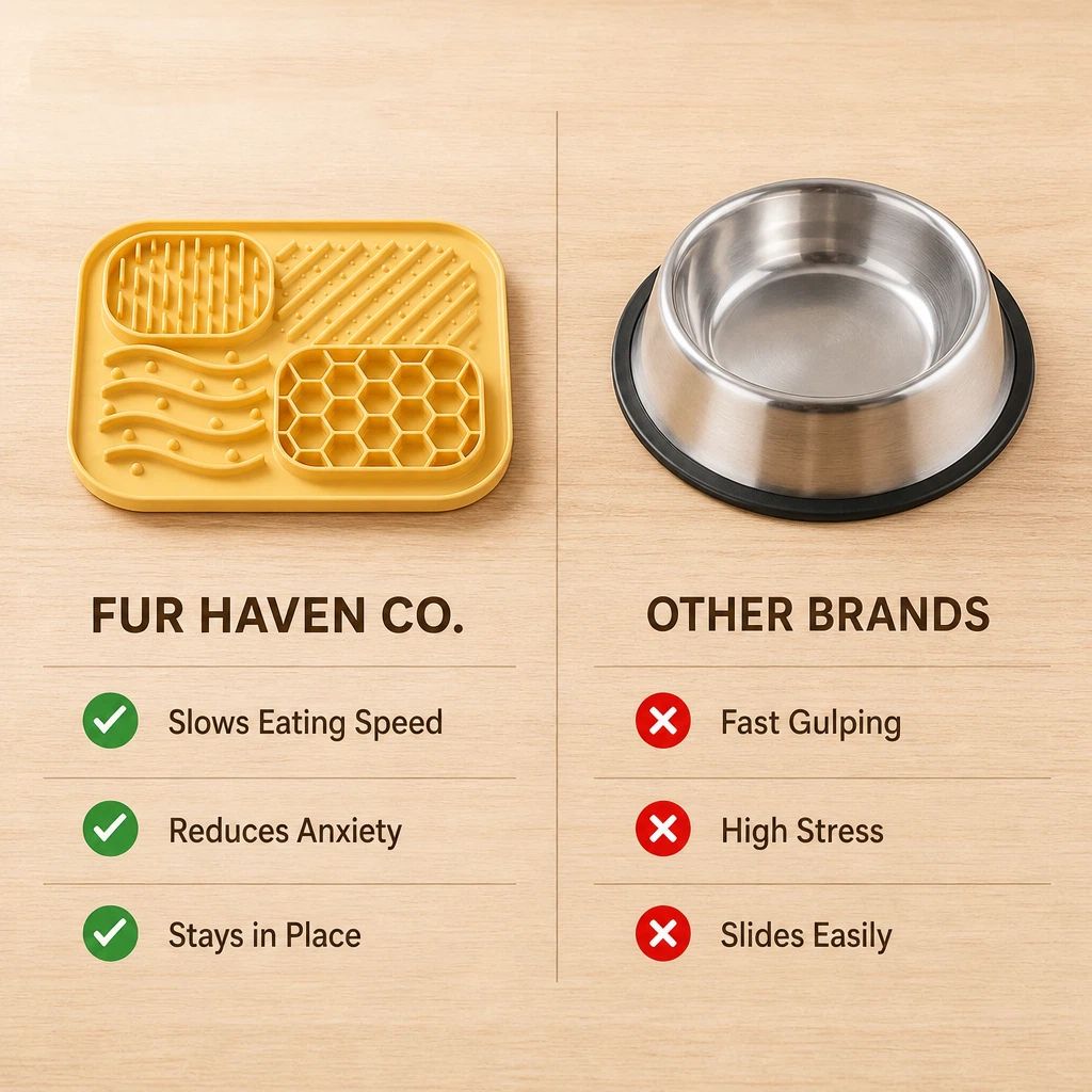 Calming lick mat for dogs and cats with 4 zones and suction cups - image 3