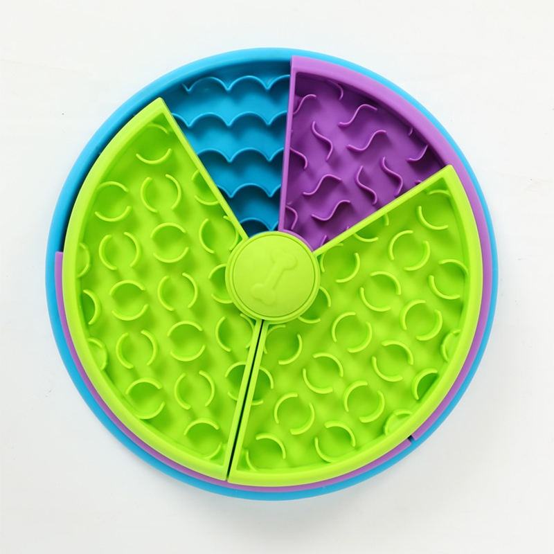 3-in-1 interactive dog puzzle feeder with rotating slow feeder and lick mat - image 10